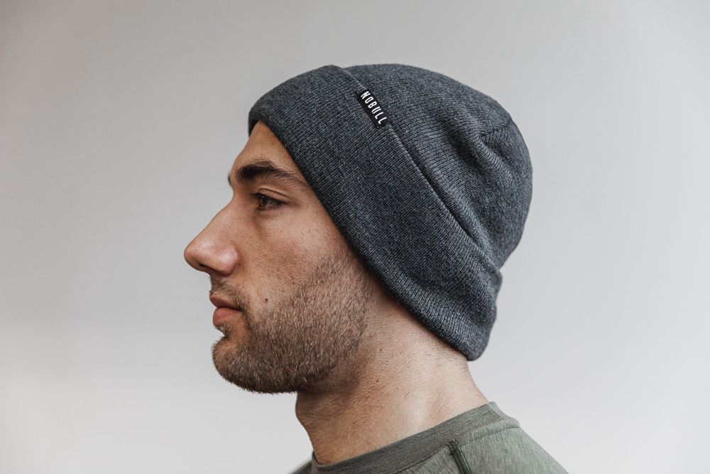 NOBULL Beanie - Nobull Cuffed Tamno Sive (902165-CNM)